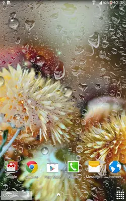 Autumn Flowers Live Wallpaper android App screenshot 1